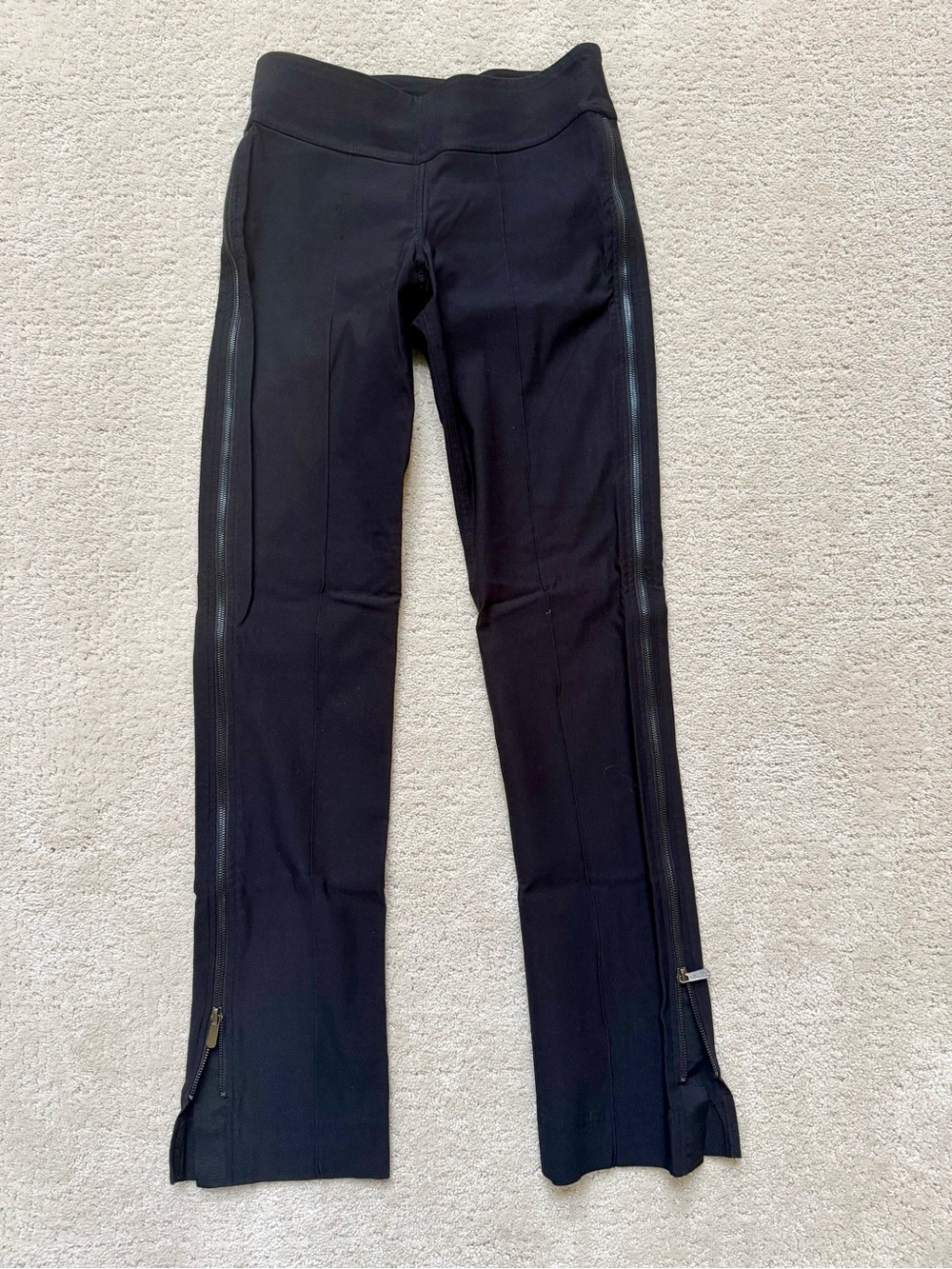 Jofit Black Track Pants with Side Panels